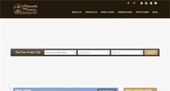 Desktop Screenshot of mazadatours.com